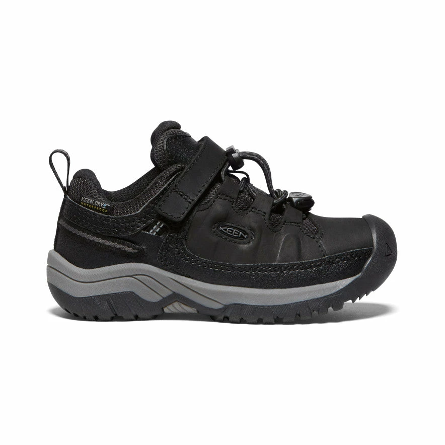 Keen Targhee Waterproof Schuhe Für Jüngere Kinder | Black/Steel Grey 1 Keen Targhee Waterproof Schuhe Für Jüngere Kinder | Black/Steel Grey
