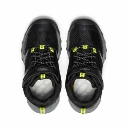 Keen Wanduro Wanduro Waterproofstiefel Für Jüngere Winder | Black/Silver -Keen Verkäufe 01625d982f5c66d9ee511dbcbc7ac19d371e2820