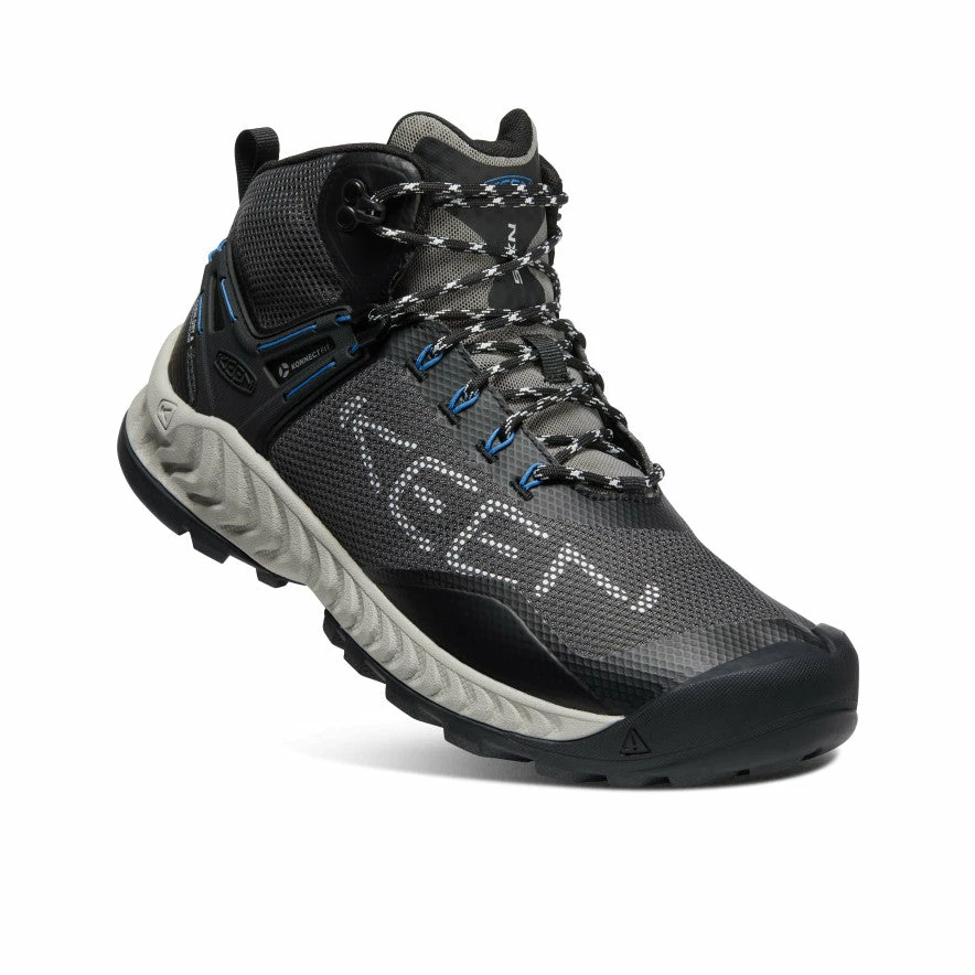 Keen NXIS EVO Waterproof Mid Für Herren | Magnet/Bright Cobalt 3 Keen NXIS EVO Waterproof Mid Für Herren | Magnet/Bright Cobalt – Bild 3