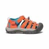 Keen Newport H2 Für Jüngere Kinder | Safety Orange/Fjord Blue