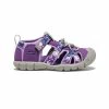 Keen Seacamp II CNX Sandale Für Jüngere Kinder | Camo/Tillandsia Purple