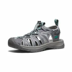 Keen Whisper Sandalen Für Damen | Medium Grey/Peacock Green -Keen Verkäufe 1007ab578b57264f8a077992ca398dde817f3fd9