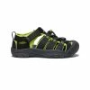 Keen Newport H2 Für Jugendliche | Black/Lime Green