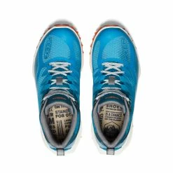 Keen Zionic Waterproof Wanderstiefel Für Damen | Fjord Blue/Tangerine -Keen Verkäufe 15660eae9f1a2d97af36d38956c5f7df8fa0b1e7