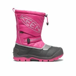 Keen Snow Troll Waterproof Stiefel Für Jugendliche | Fuchsia Purple/Silver