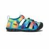 Keen Seacamp II CNX Sandale Für Jugendliche | Vivid Blue/Original Tie Dye