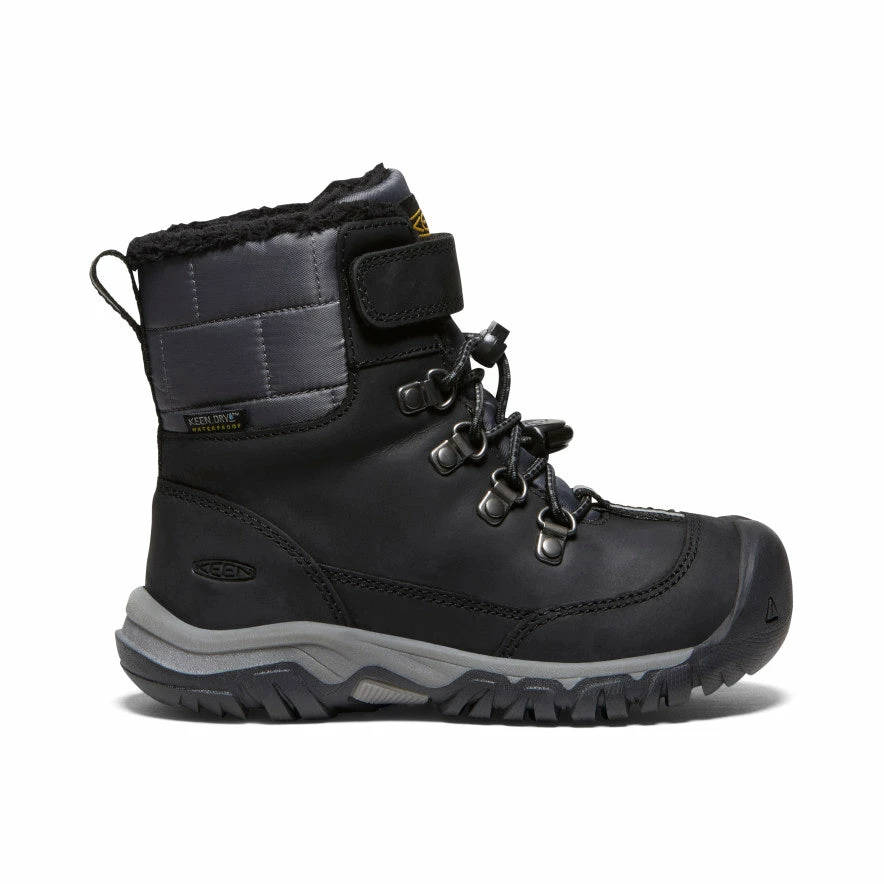 Keen Kanibou Waterproof Winterstiefel Für Jüngere Kinder | Black/Magnet 1 Keen Kanibou Waterproof Winterstiefel Für Jüngere Kinder | Black/Magnet
