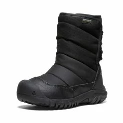 Keen Puffrider Waterproof Winterstiefel Für Jüngere Kinder | Black/Steel Grey -Keen Verkäufe 1f9ee2125c2f3e7b07182bd0e67962ae83b97c11