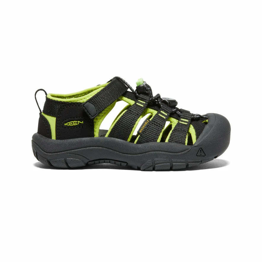 Keen Newport H2 Für Jüngere Kinder | Black/Lime Green 1 Keen Newport H2 Für Jüngere Kinder | Black/Lime Green