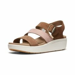 Keen Ellecity Sandale Mit Keilabsatz Für Damen | Toasted Coconut/Fawn -Keen Verkäufe 27bc4a686727885feed18407bd671e4c2ba136ef
