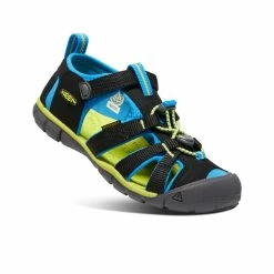Keen Seacamp II CNX Sandale Für Jugendliche | Black/Brilliant Blue -Keen Verkäufe 2a3e80216dea2eb77187cf911b79b785b6803a6f