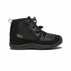 Keen Howser II Waterproof Chukka Für Jüngere Kinder | Black/Black