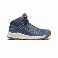 Keen NXIS EVO Waterproof Stiefel Mid Für Damen | Vintage Indigo/Harbor Gray