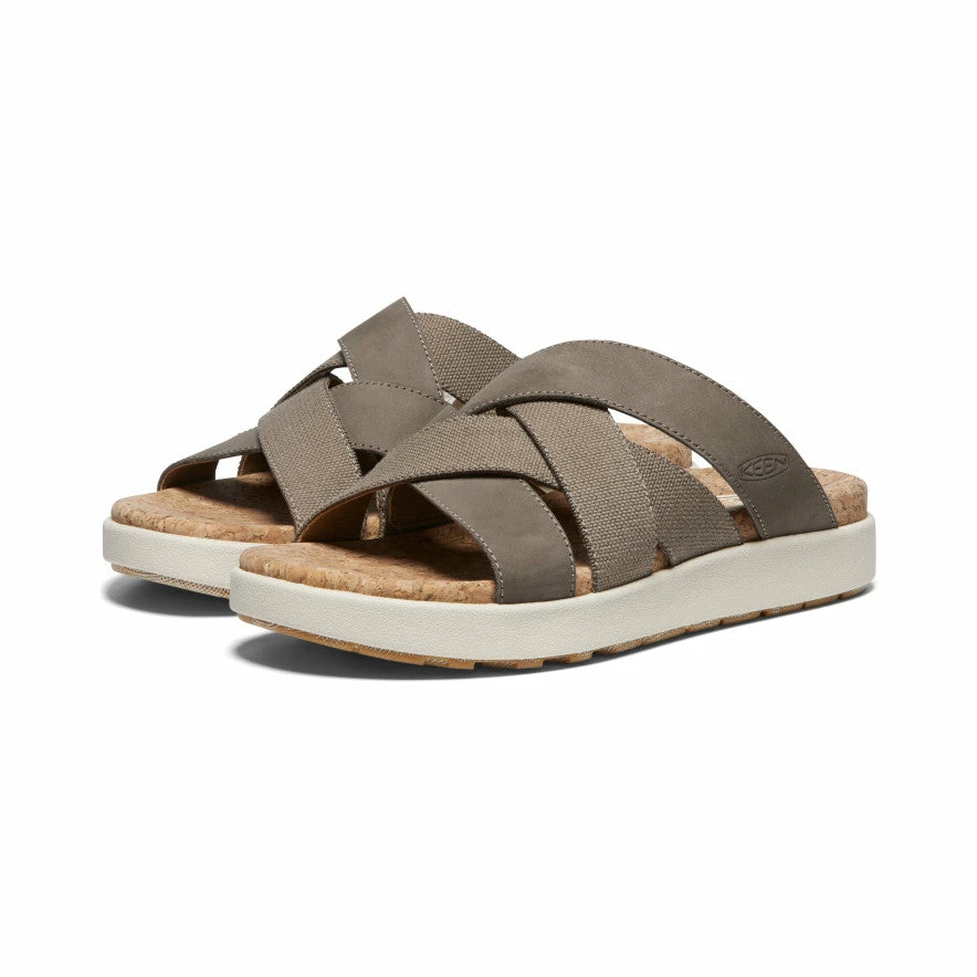 Keen Elle Mixed Slide Sandalen Für Damen | Brindle/Birch 2 Keen Elle Mixed Slide Sandalen Für Damen | Brindle/Birch – Bild 2