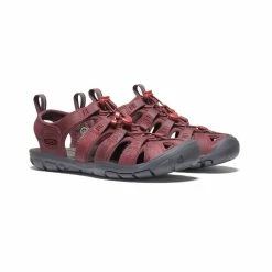 Keen Clearwater Leather CNX Sandale Für Damen | Wine/Red Dahlia -Keen Verkäufe 35fd0d06df5ca874dde17710b5bdb7db446f6f21