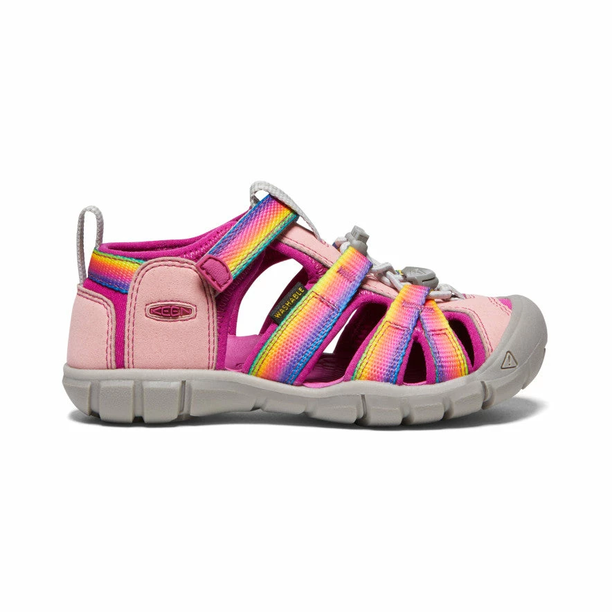 Keen Seacamp II CNX Sandale Für Jüngere Kinder | Rainbow/Festival Fuchsia 1 Keen Seacamp II CNX Sandale Für Jüngere Kinder | Rainbow/Festival Fuchsia