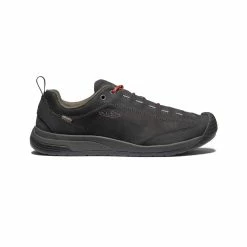 Keen Jasper II Waterproof Wildleder Sneaker Für Herren | Black/Raven