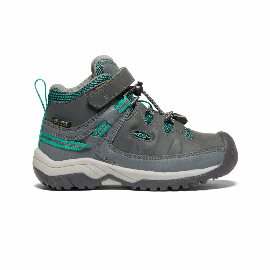Keen Targhee Waterproof Stiefel Für Jüngere Kinder | Steel Grey/Porcelain 1 Keen Targhee Waterproof Stiefel Für Jüngere Kinder | Steel Grey/Porcelain