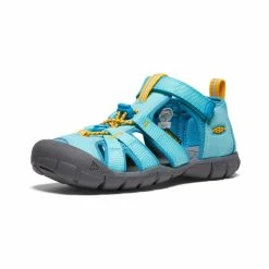 Keen Seacamp II CNX Sandale Für Jugendliche | Ipanema/Fjord Blue -Keen Verkäufe 3ebe7228c12b55028d8d33aab04333aab737cbee