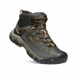 Keen Targhee III Waterproof Wide Wanderstiefel Für Herren | Black Olive/Golden Brown -Keen Verkäufe 3f3c2f0b07885ae9b5afc6a5be7a4c58d4163b20