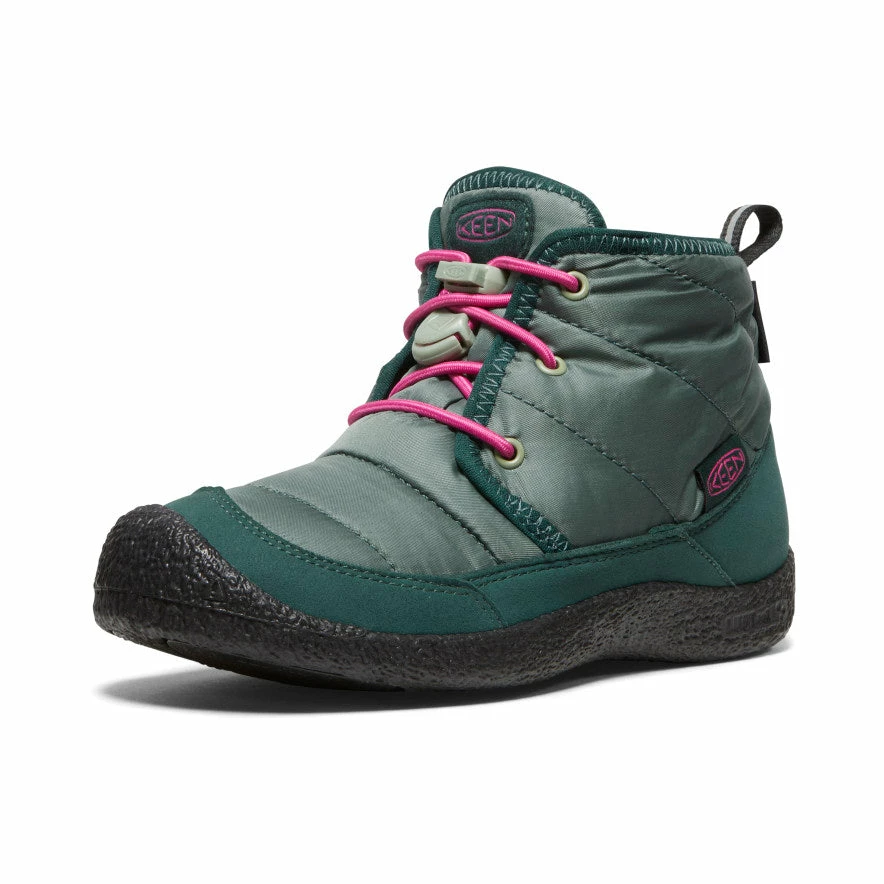 Keen Howser II Waterproof Chukka Für Jüngere Kinder | Dark Forest/Fuchsia Purple 3 Keen Howser II Waterproof Chukka Für Jüngere Kinder | Dark Forest/Fuchsia Purple – Bild 3