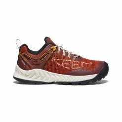 Keen NXIS EVO Waterproof Schuhe Für Damen | Baked Clay/Golden Yellow