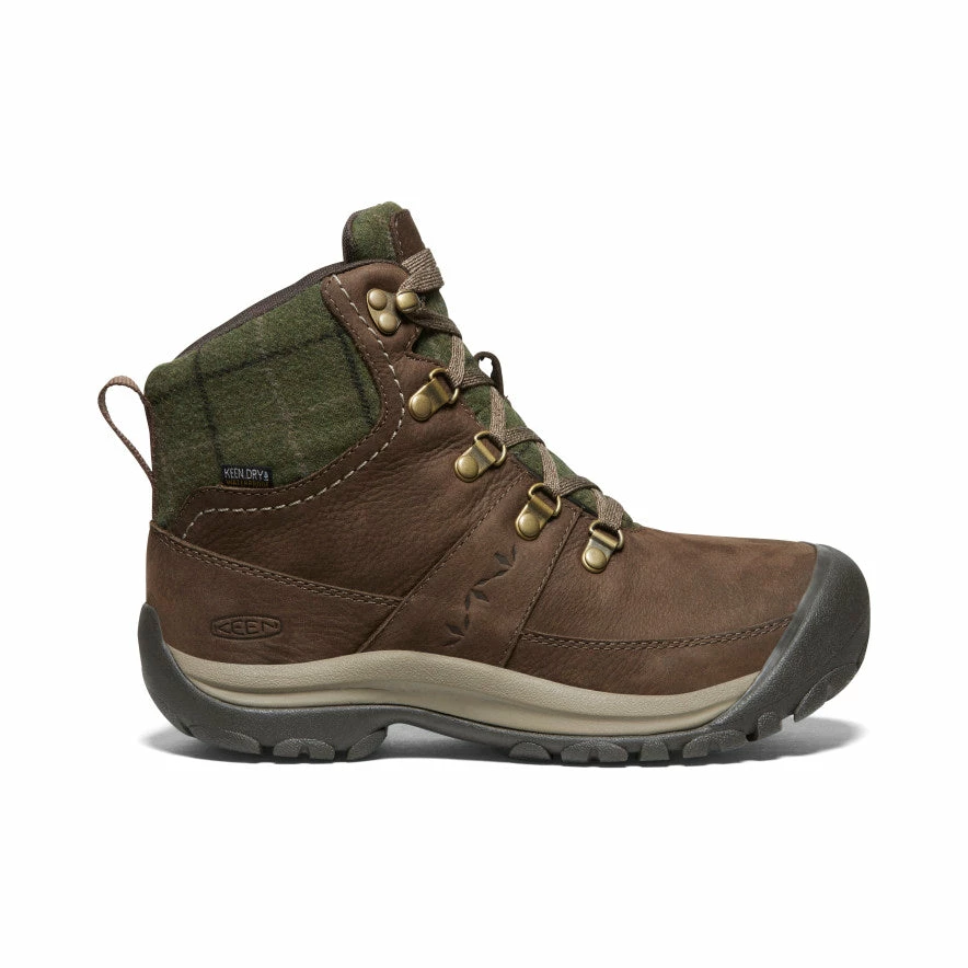 Keen Kaci III Winter Waterproof Stiefel Für Damen | Dark Earth/Green Plaid 1 Keen Kaci III Winter Waterproof Stiefel Für Damen | Dark Earth/Green Plaid