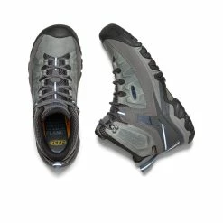 Keen Targhee III Waterproof Wanderstiefel Für Herren | Drizzle/Captains Blue -Keen Verkäufe 4776866dd1c52827d6b401dc9db50f30947ef79d