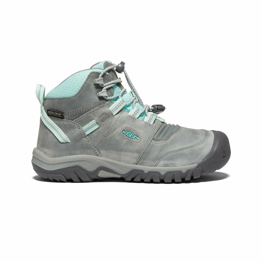Keen Ridge Flex Waterproof Stiefel Für Jugendliche | Grey/Blue Tint 1 Keen Ridge Flex Waterproof Stiefel Für Jugendliche | Grey/Blue Tint
