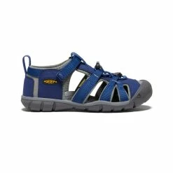 Keen Seacamp II CNX Sandale Für Jüngere Kinder | Blue Depths/Gargoyle
