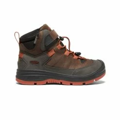 Keen Redwood Waterproof Mid Stiefel Für Jugendliche | Coffee Bean/Picante