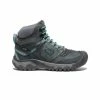 Keen Ridge Flex Waterproof Wanderstiefel Für Damen | Steel Grey/Porcelain