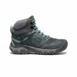 Keen Ridge Flex Waterproof Wanderstiefel Für Damen | Steel Grey/Porcelain