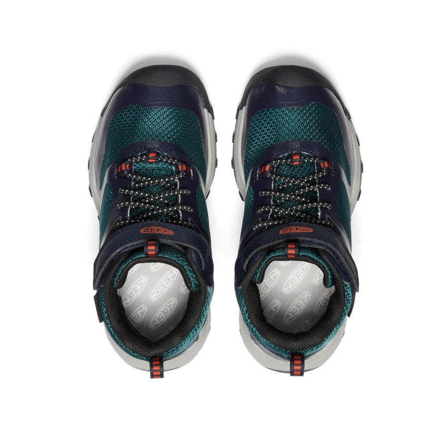 Keen Wanduro Waterproofstiefel Für Jüngere Kinder | Sky Captain/Sea Moss 4 Keen Wanduro Waterproofstiefel Für Jüngere Kinder | Sky Captain/Sea Moss – Bild 4