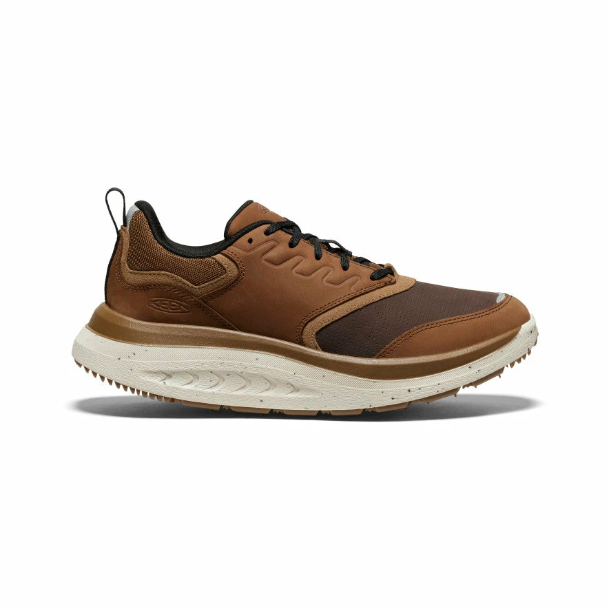 Keen WK400 Leder Walking Schuhe Für Herren | Bison/Toasted Coconut 1 Keen WK400 Leder Walking Schuhe Für Herren | Bison/Toasted Coconut