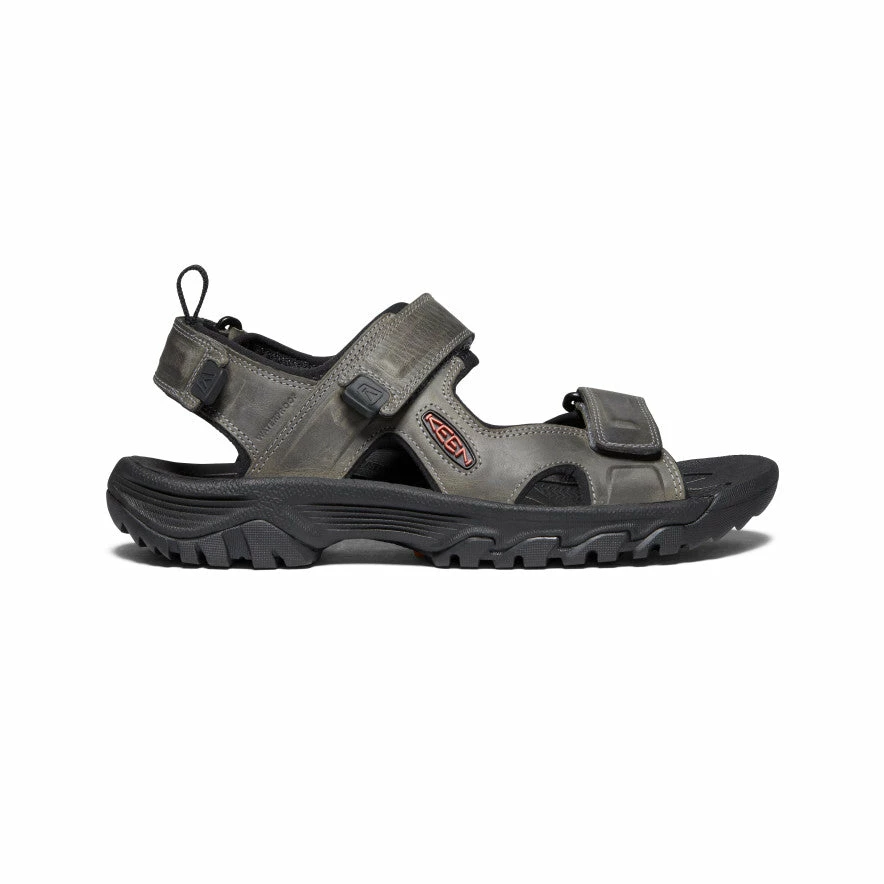 Keen Targhee III Offene Sandalen Für Herren | Grey/Black 1 Keen Targhee III Offene Sandalen Für Herren | Grey/Black