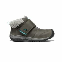 Keen Kootenay IV Waterproof Stiefel Für Jugendliche | Steel Grey/Porcelain