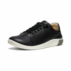 Keen KNX Ledersneaker Für Damen | Black/Star White -Keen Verkäufe 5c353e5cea19282b2e44f84d14f77c27a907f707