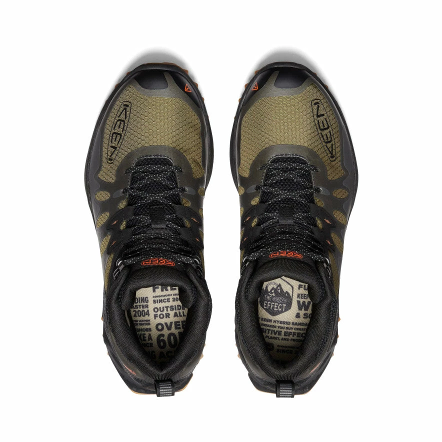 Keen Zionic Waterproof Wanderstiefel Für Herren | Dark Olive/Scarlet Ibis 4 Keen Zionic Waterproof Wanderstiefel Für Herren | Dark Olive/Scarlet Ibis – Bild 4