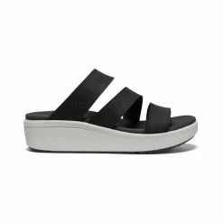 Keen Ellecity Slide Mit Keilabsatz Für Damen | Black/Drizzle
