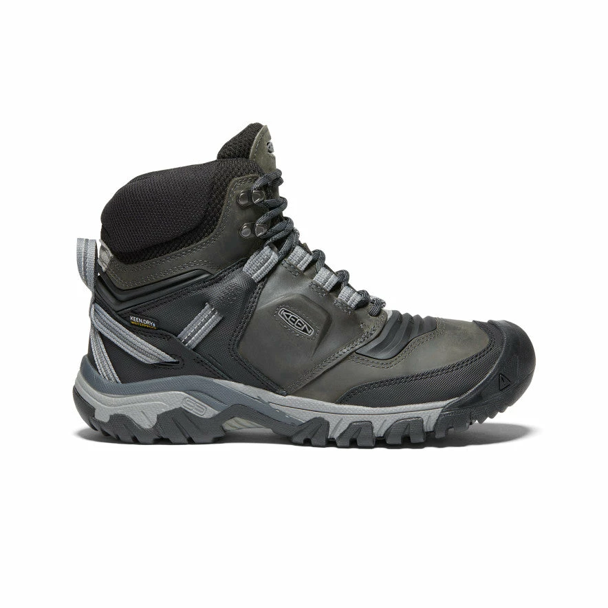 Keen Ridge Flex Waterproof Wanderstiefel Für Herren | Magnet/Black 1 Keen Ridge Flex Waterproof Wanderstiefel Für Herren | Magnet/Black