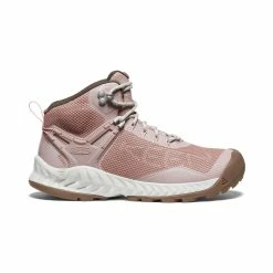 Keen NXIS EVO Waterproof Stiefel Mid Für Damen | Fawn/Peach Whip
