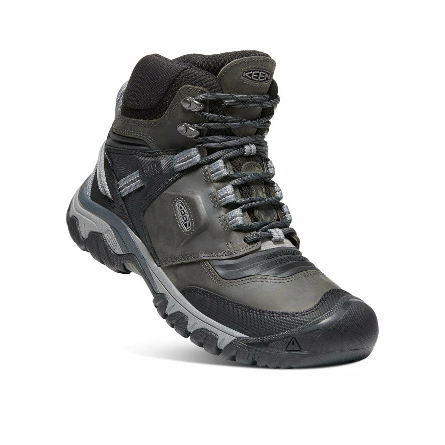 Keen Ridge Flex Waterproof Wanderstiefel Für Herren | Magnet/Black 3 Keen Ridge Flex Waterproof Wanderstiefel Für Herren | Magnet/Black – Bild 3