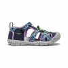 Keen Seacamp II CNX Sandale Für Jugendliche | Black Iris/African Violet