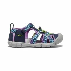 Keen Seacamp II CNX Sandale Für Jugendliche | Black Iris/African Violet