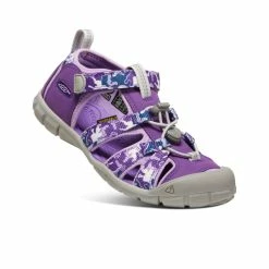 Keen Seacamp II CNX Sandale Für Jugendliche | Camo/Tillandsia Purple -Keen Verkäufe 74581e80f6610cbab856192992a426c8d71afdab