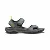 Keen Targhee III Open-Toe H2 Sandalen Für Herren | Steel Grey/Evening Primrose