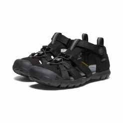 Keen Seacamp II CNX Sandale Für Jugendliche | Black/Grey -Keen Verkäufe 74fa21ad581366d89e9f5ceca2e3a7fa77cbbf10