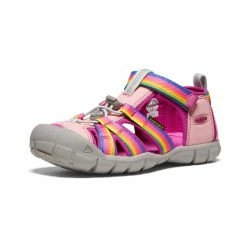 Keen Seacamp II CNX Sandale Für Jugendliche | Rainbow/Festival Fuchsia -Keen Verkäufe 7f7ef472de66eaf0eecb6a79007c51121acb7806