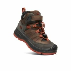 Keen Redwood Waterproof Mid Stiefel Für Jugendliche | Coffee Bean/Picante -Keen Verkäufe 80dbbf61f17106dd27682c67bb668745628cfd1b